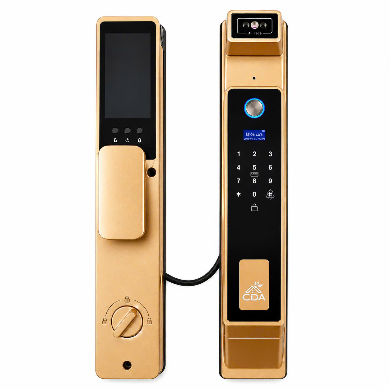 Khóa thông minh CDA Lock C06 — khóa cho cửa gỗ, composite và cửa nhựa