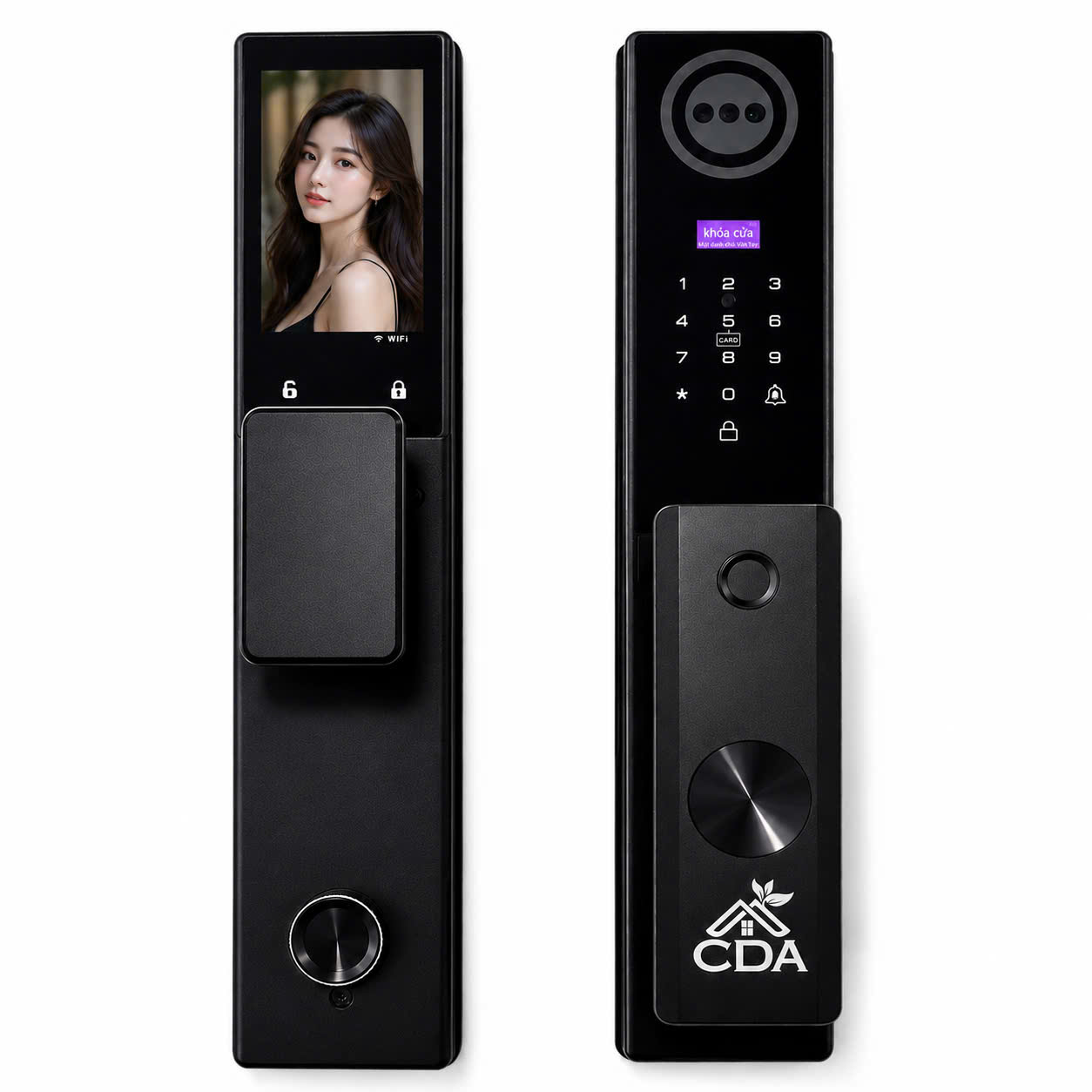 Khóa thông minh CDA Lock C04 — khóa cho cửa gỗ, composite và cửa nhựa