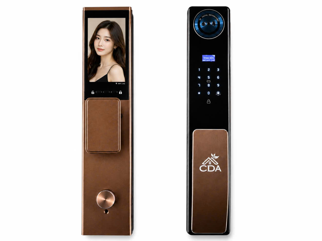 Khóa thông minh CDA Lock C05 — khóa cho cửa gỗ, composite và cửa nhựa
